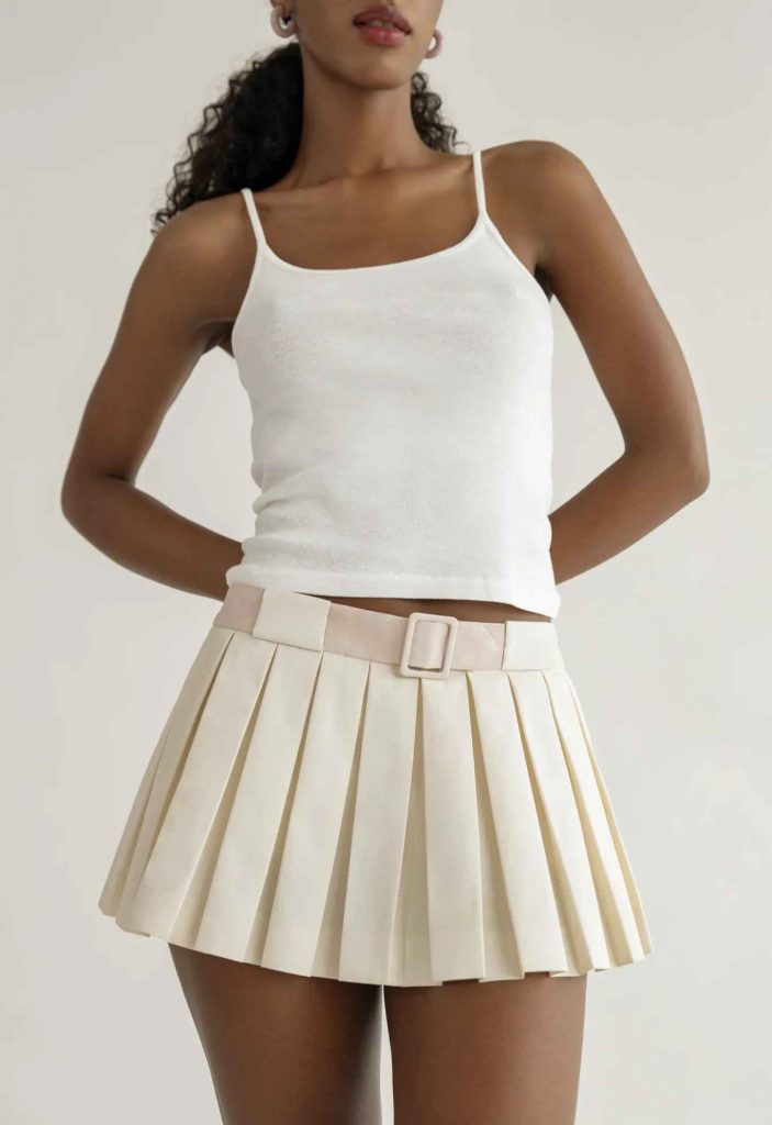 Orseund Iris Cream Skirt